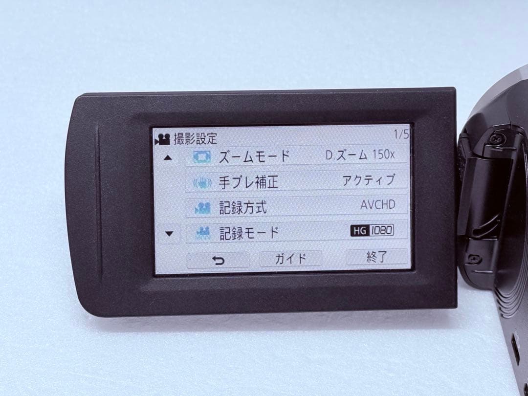 Panasonic HC-V360M ブラック 動作確認済 HDビデオカメラ