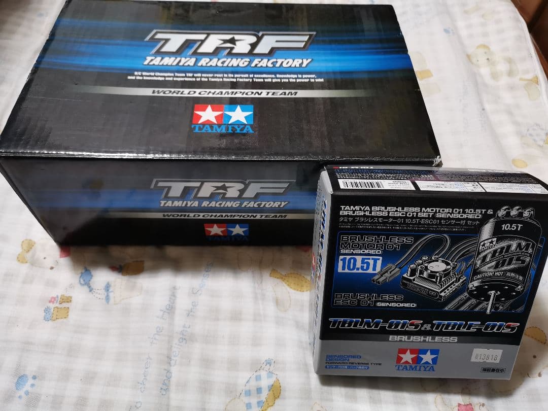 タミヤ TRF201 オプション　スペアパーツ多数 ESCモーターサーボ付き