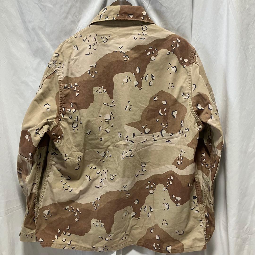 80's アメリカ軍　米軍　チョコチップカモ　6c ジャケット　希少サイズ　実物