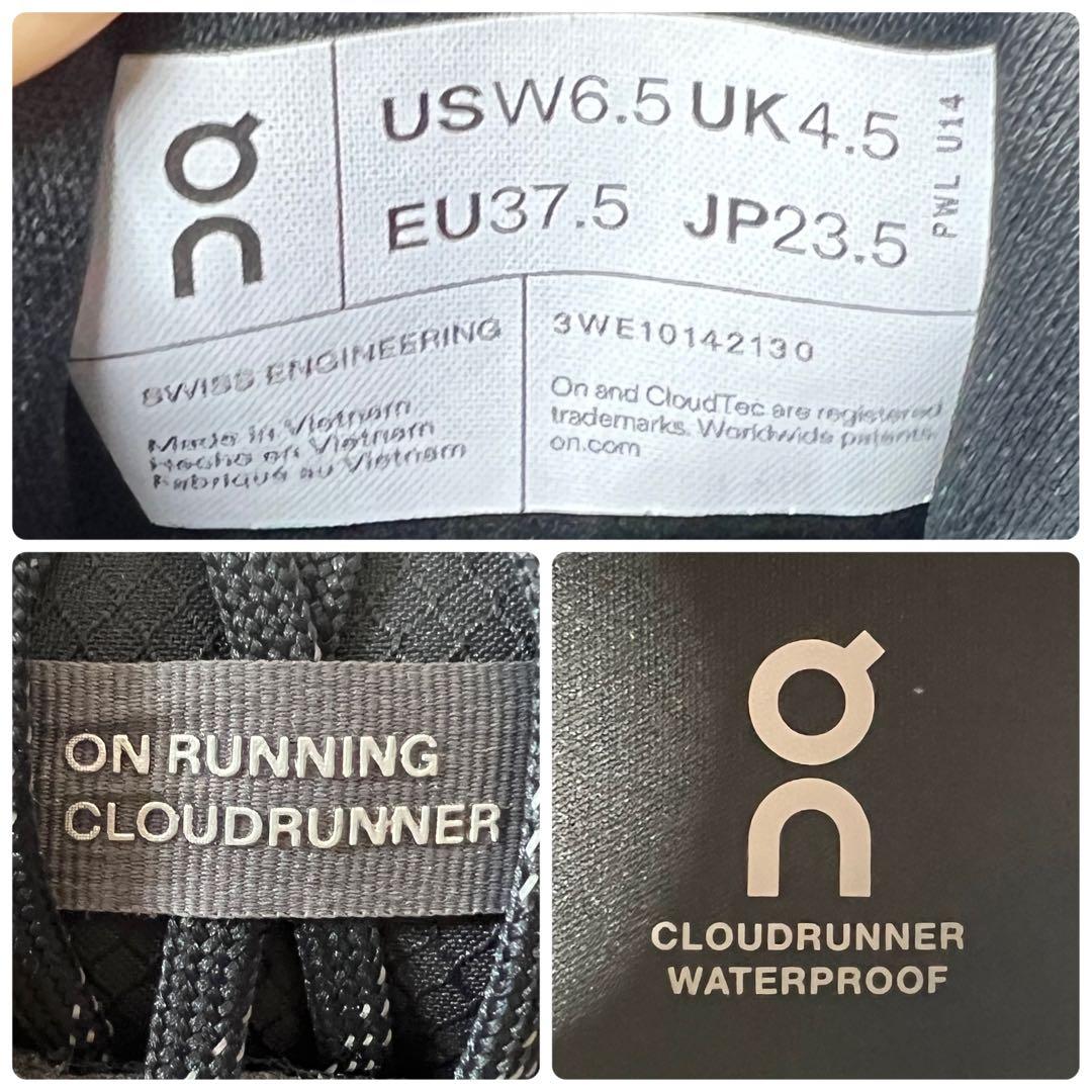 極美品★On オン Cloudrunner 2 Waterproof スニーカー