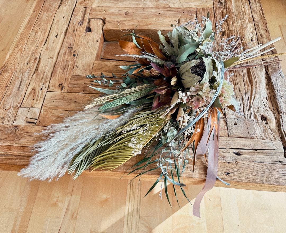 ＊　Très bon SALE中になります　＊ ドライフラワーのブーケ