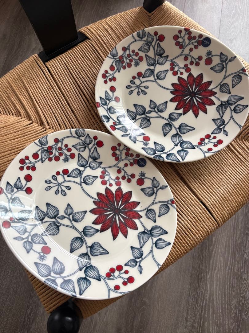 ★アラビア フロストベリー オーバルプレート 25cm 2枚セット