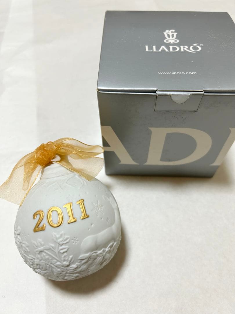 ⭐︎希少⭐︎ リヤドロ 2011 クリスマスボール　イヤーボール　オーナメント
