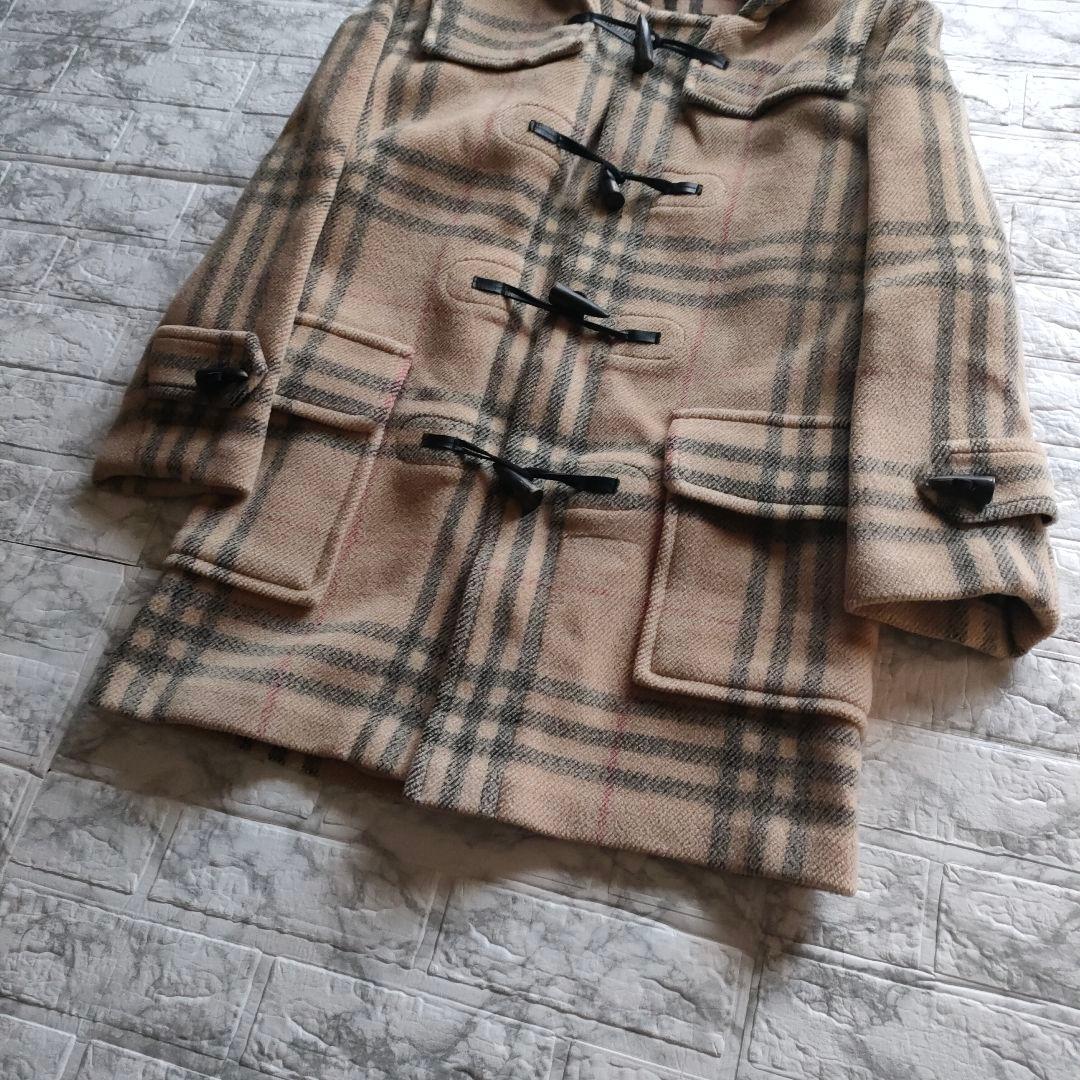 バーバリーロンドン　MINI DUFFLE 99　ダッフルコート　ノバチェック