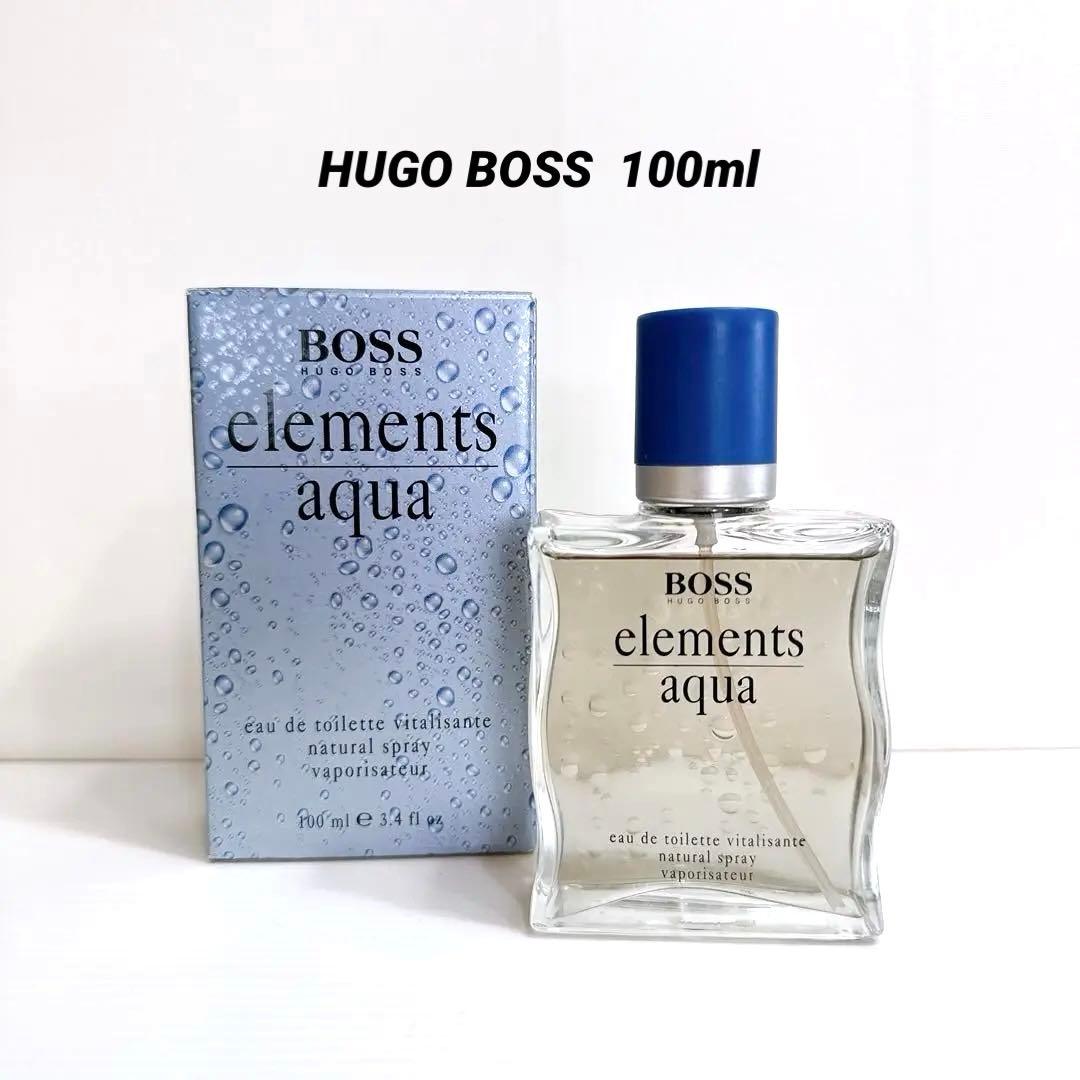 ヒューゴボス エレメンツアクア オードトワレ HUGO BOSS 100ml