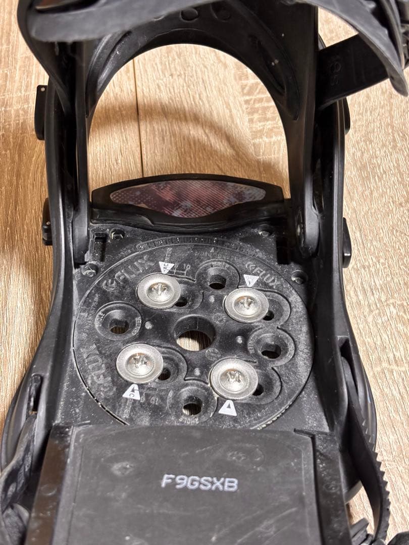 FLUX スノーボードビンディング ブラックXSサイズ