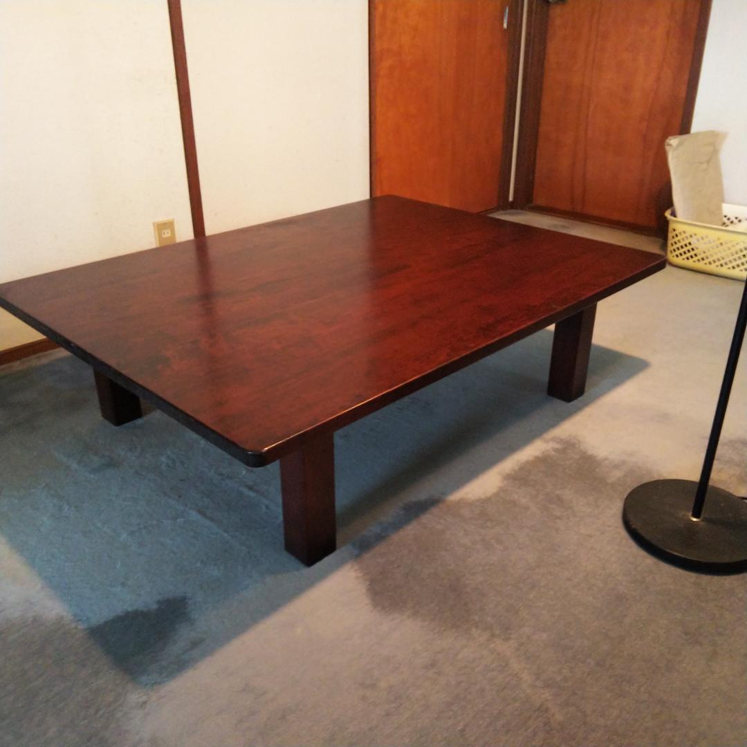 北海道民芸家具 座卓 センターテーブル リビングテーブル 美品
