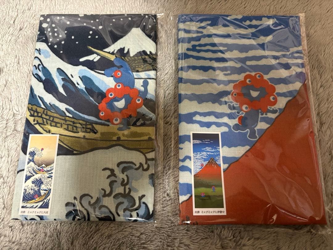 【入手困難】大阪関西万博　ミャクミャク✖️北斎　手縫い