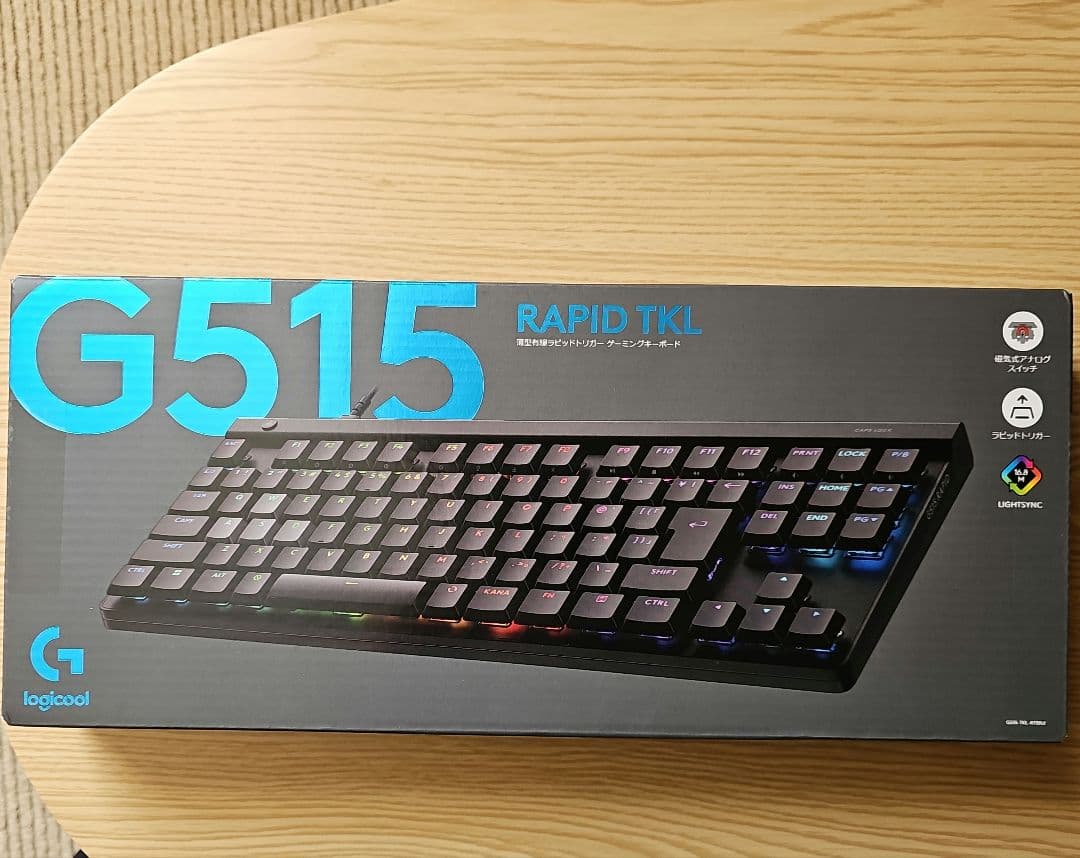 ロジクール G515 RAPID TKL キーボード 【ラピッドトリガー】