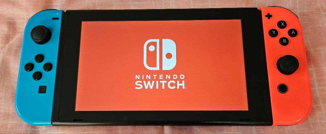 Nintendo Switch 純正セット（ネオンブルー・ネオンレッド）