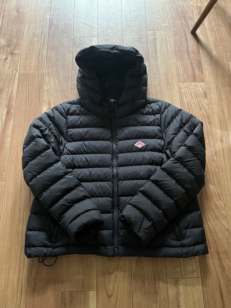 DANTON ミドルダウン フード付きジャケット