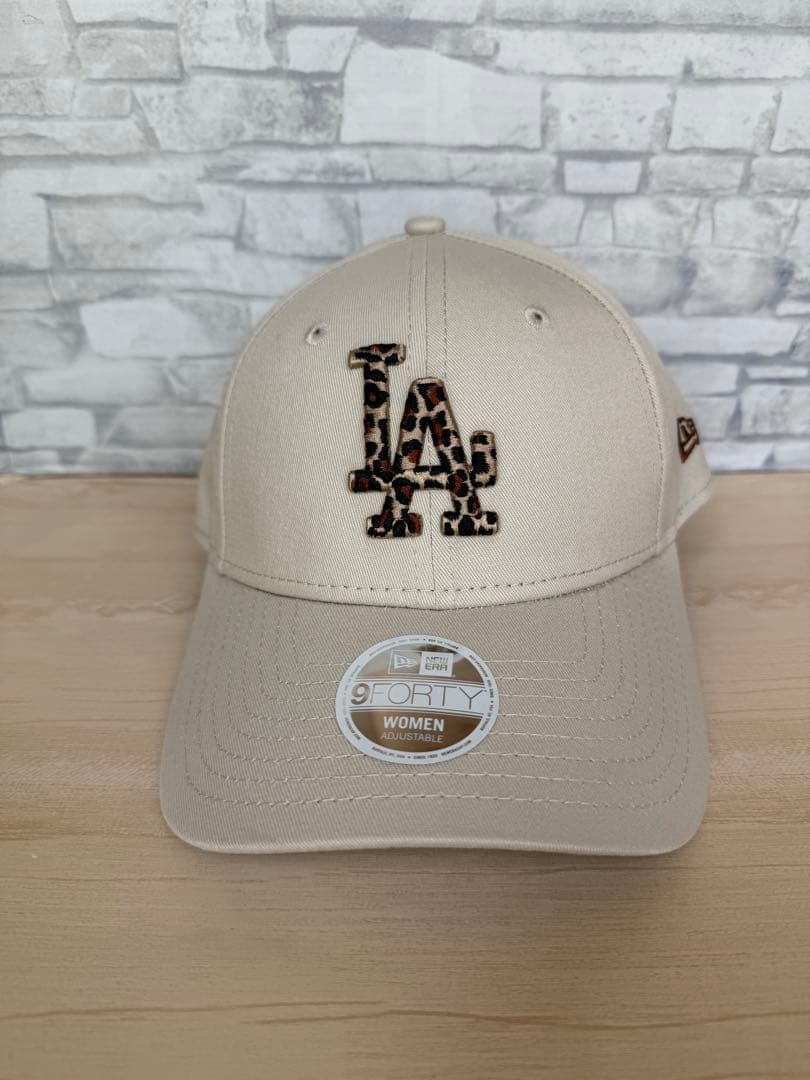 New Era　9forty レオパード柄　キャップ　LA 新品 　ニューエラ