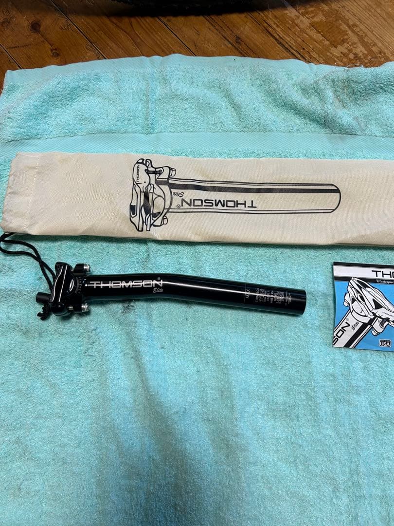 THOMSON エリート　シートポスト27.2mm ブラック 美品