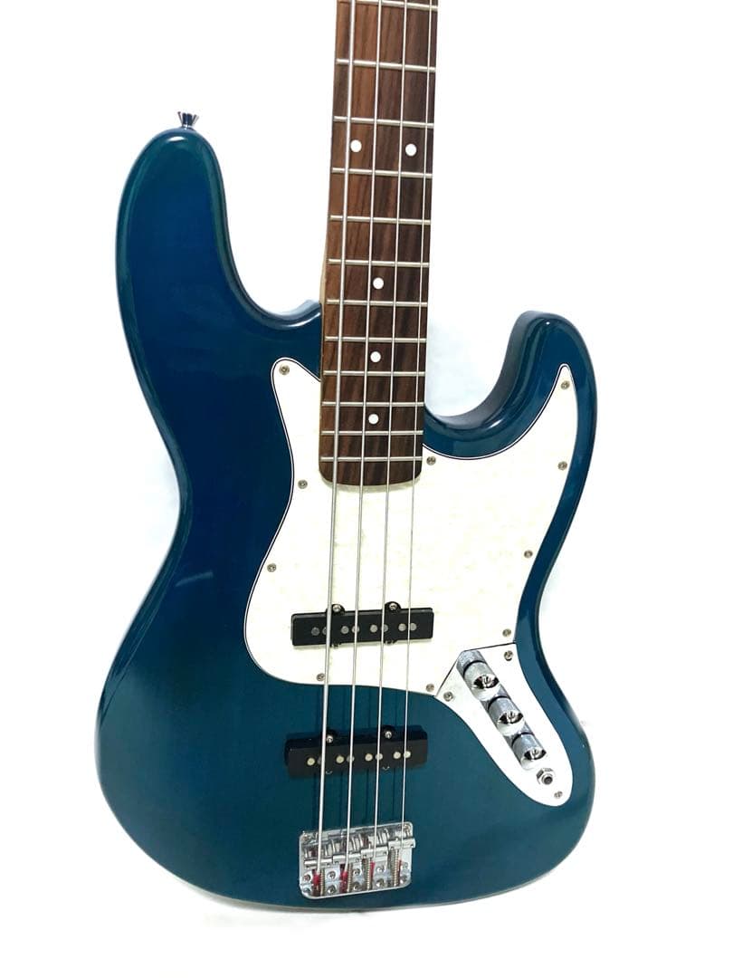か*ず様 SELDER 4弦エレキベース 青JAZZ BASS