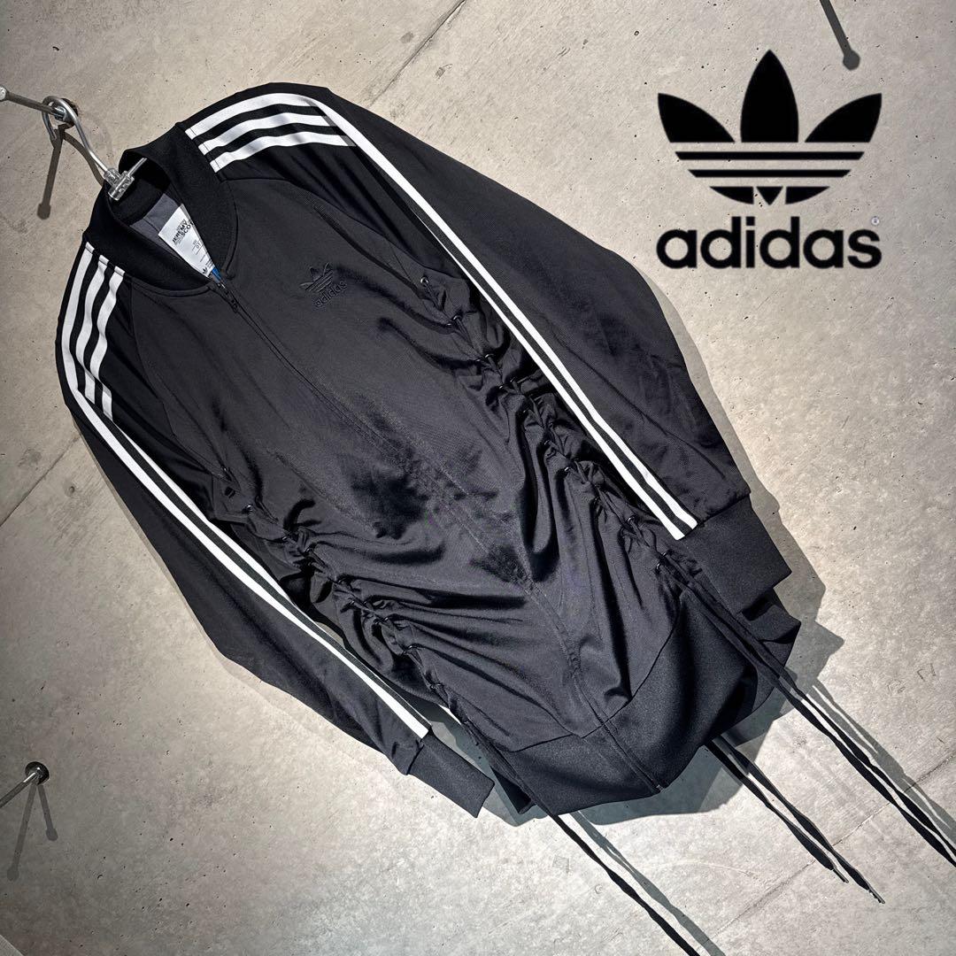 【プロフ必読】adidas×JEREMYSCOTTトラックトップワンピース