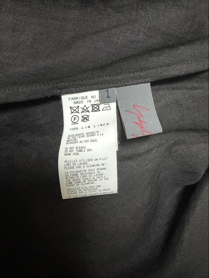 ヨウジヤマモト　ND-D29-305　ワンピース