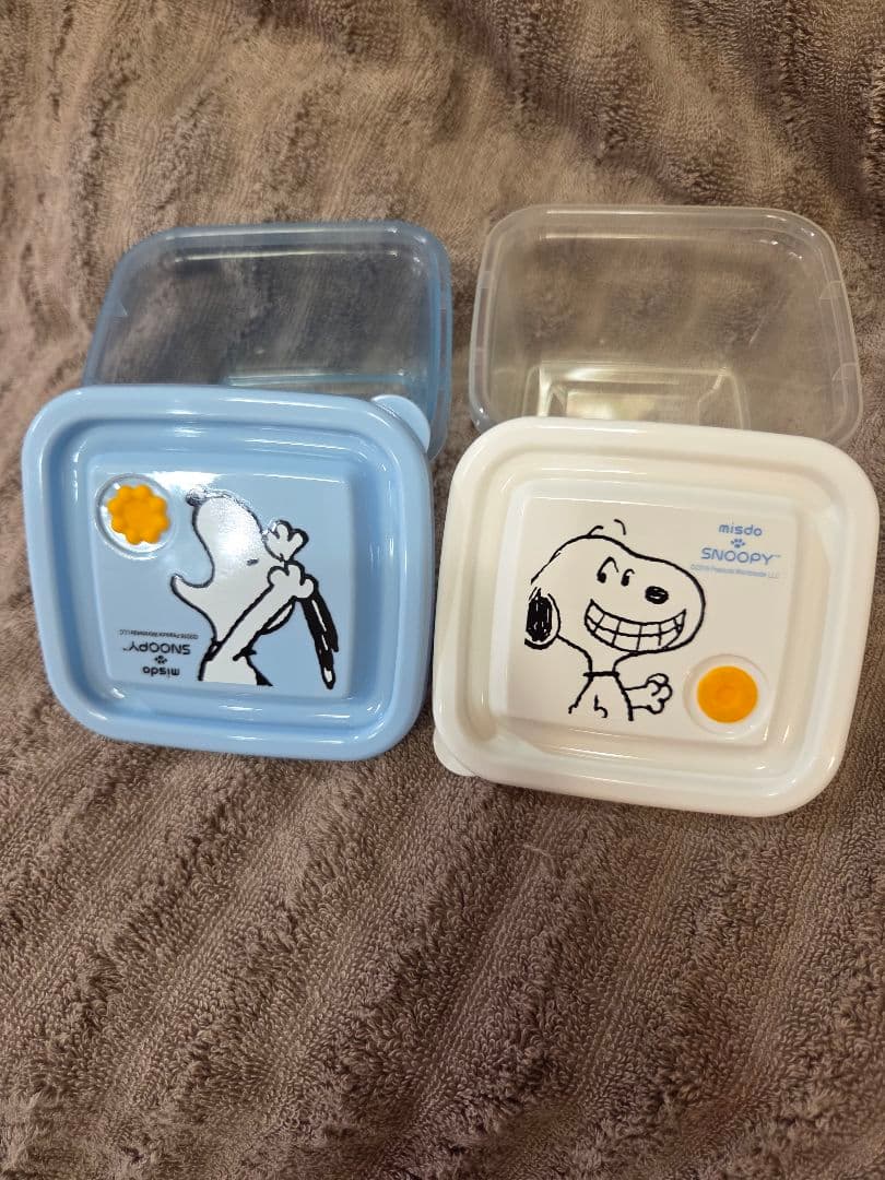 スヌーピー キャラクター弁当箱7個セット　タッパー
