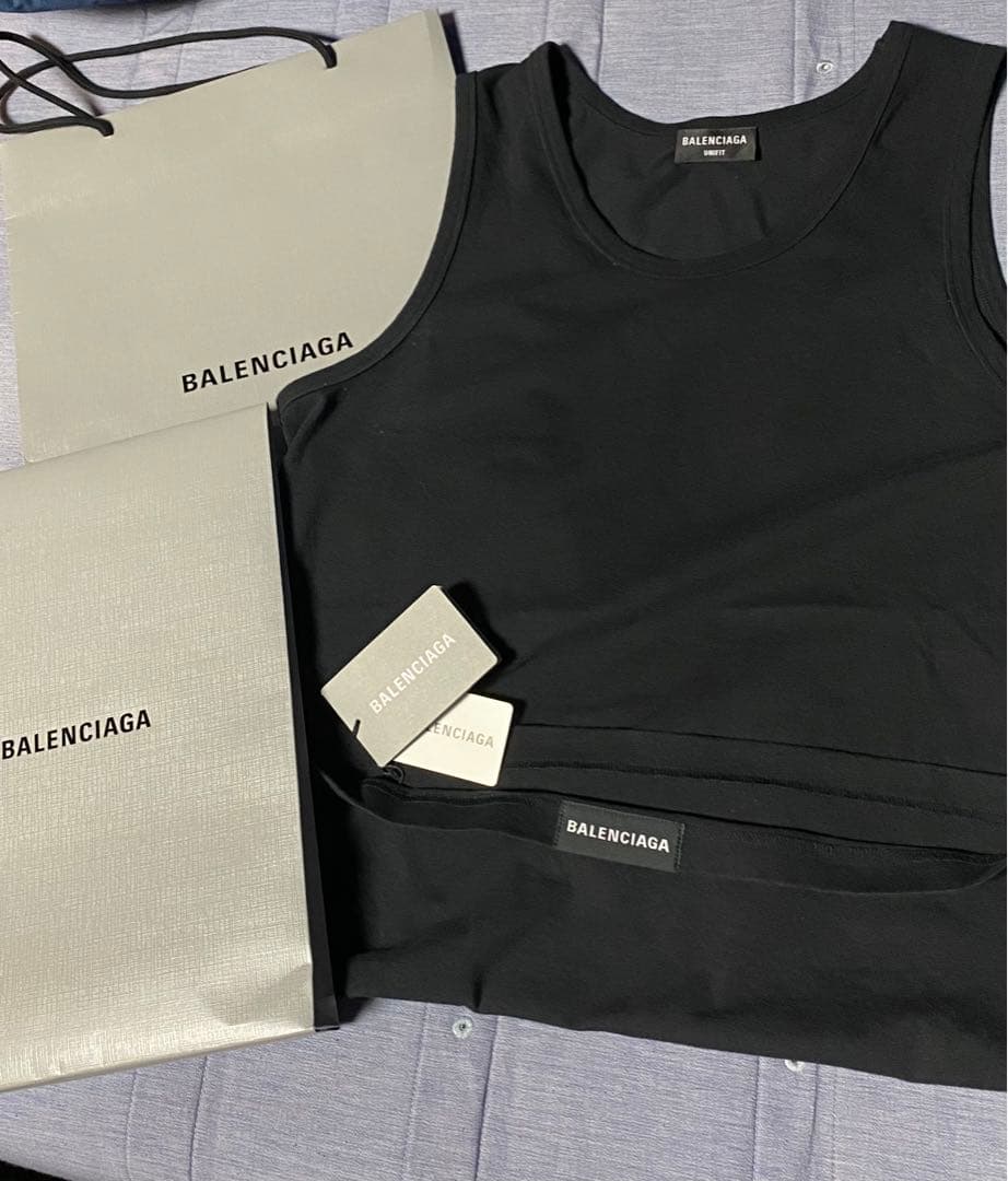 新品 正規品 バレンシアガ BALENCIAGA タンクトップ ノースリーブ
