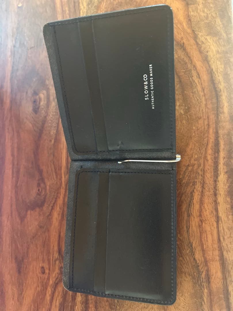 slow&co マネークリップユニセックスお財布
