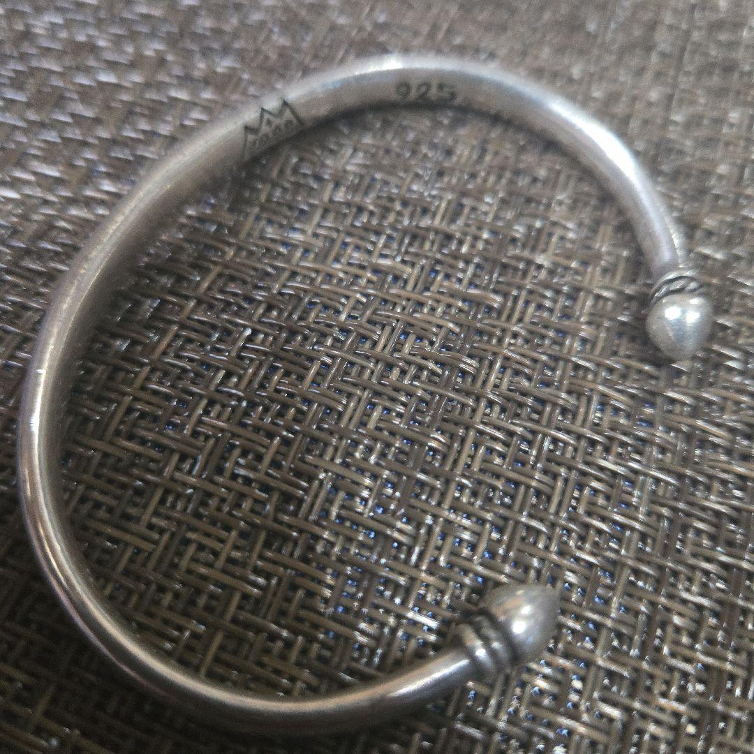 SAAD バングル シルバー925刻印 メンズ