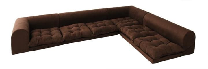 【モフィ】フロアコーナーソファ