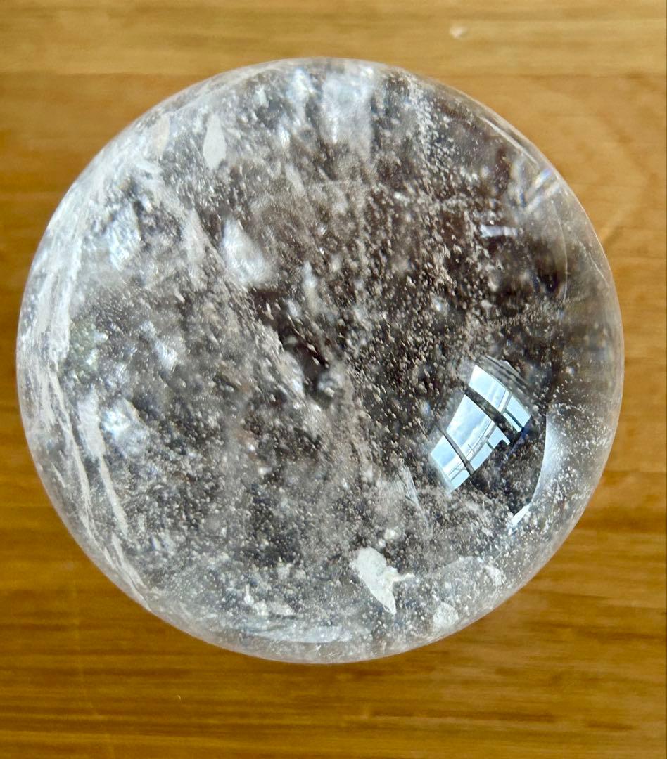 水晶　丸玉　スフィア✨　59.6㎜