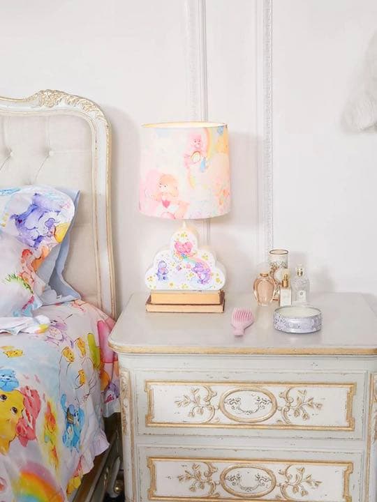 レア ケアベア 照明 ランプ ゆめかわ 電気スタンド ベッドサイド ナイトライト