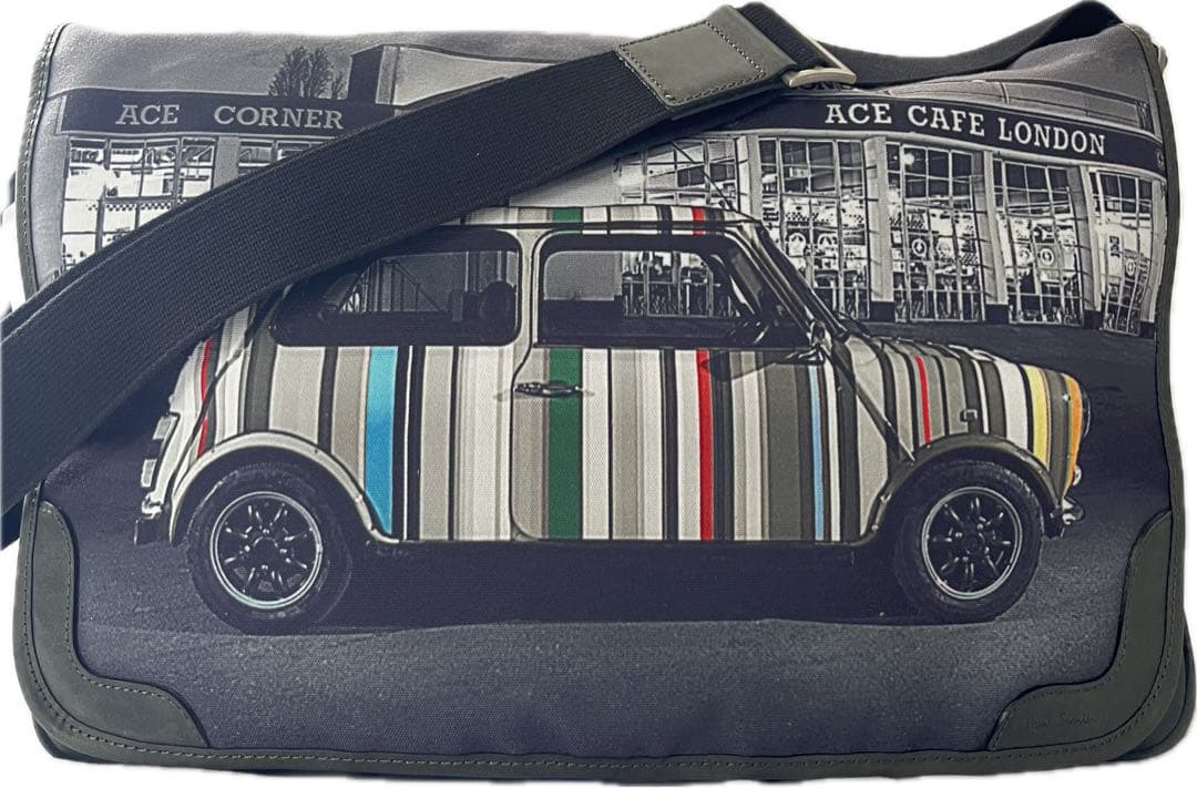 ポールスミス ショルダーバッグ　メッセンジャーバッグ ミニクーパー　フラップ