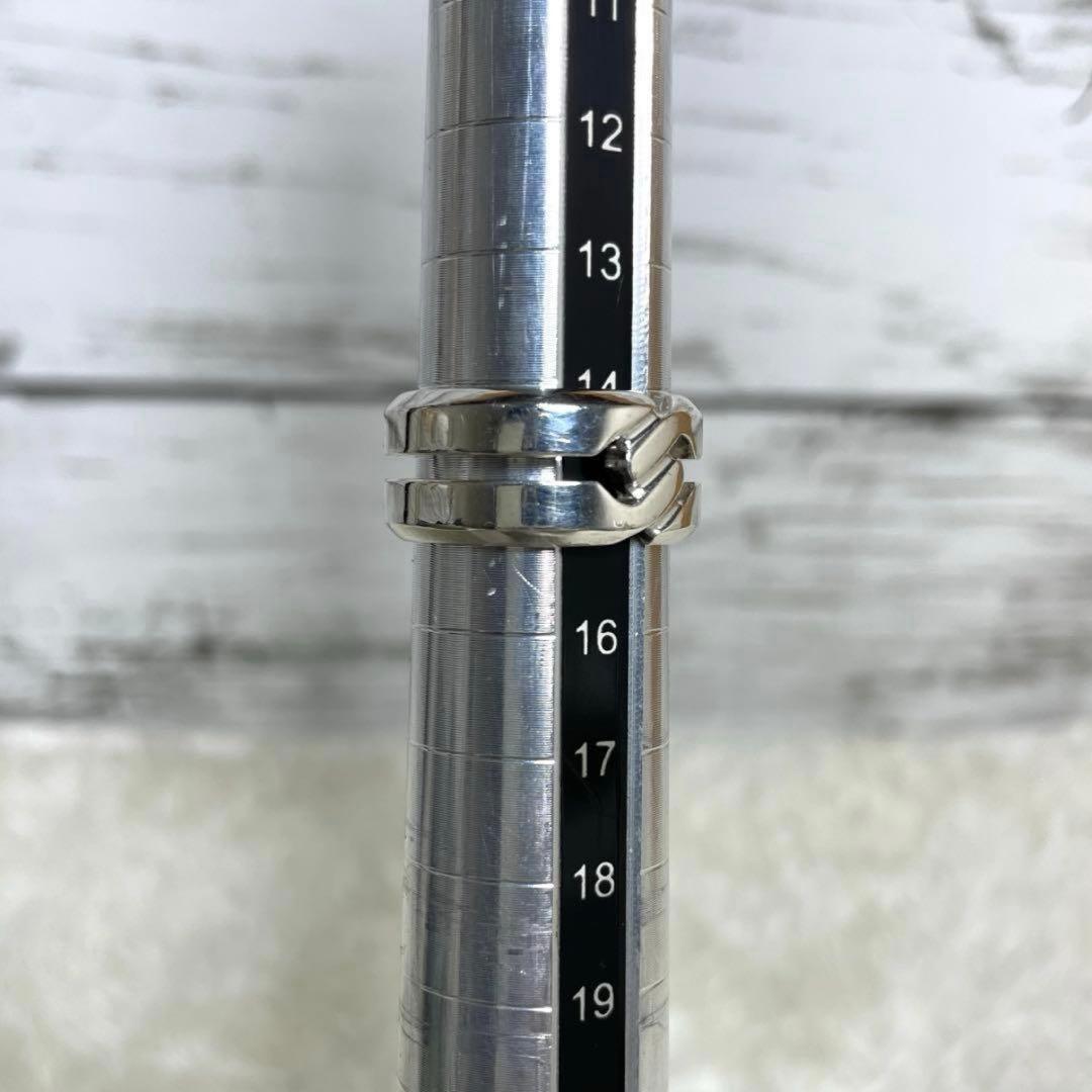 GUCCIグッチ インフィニティノットリング　ワイド15号　メンズ/レディース