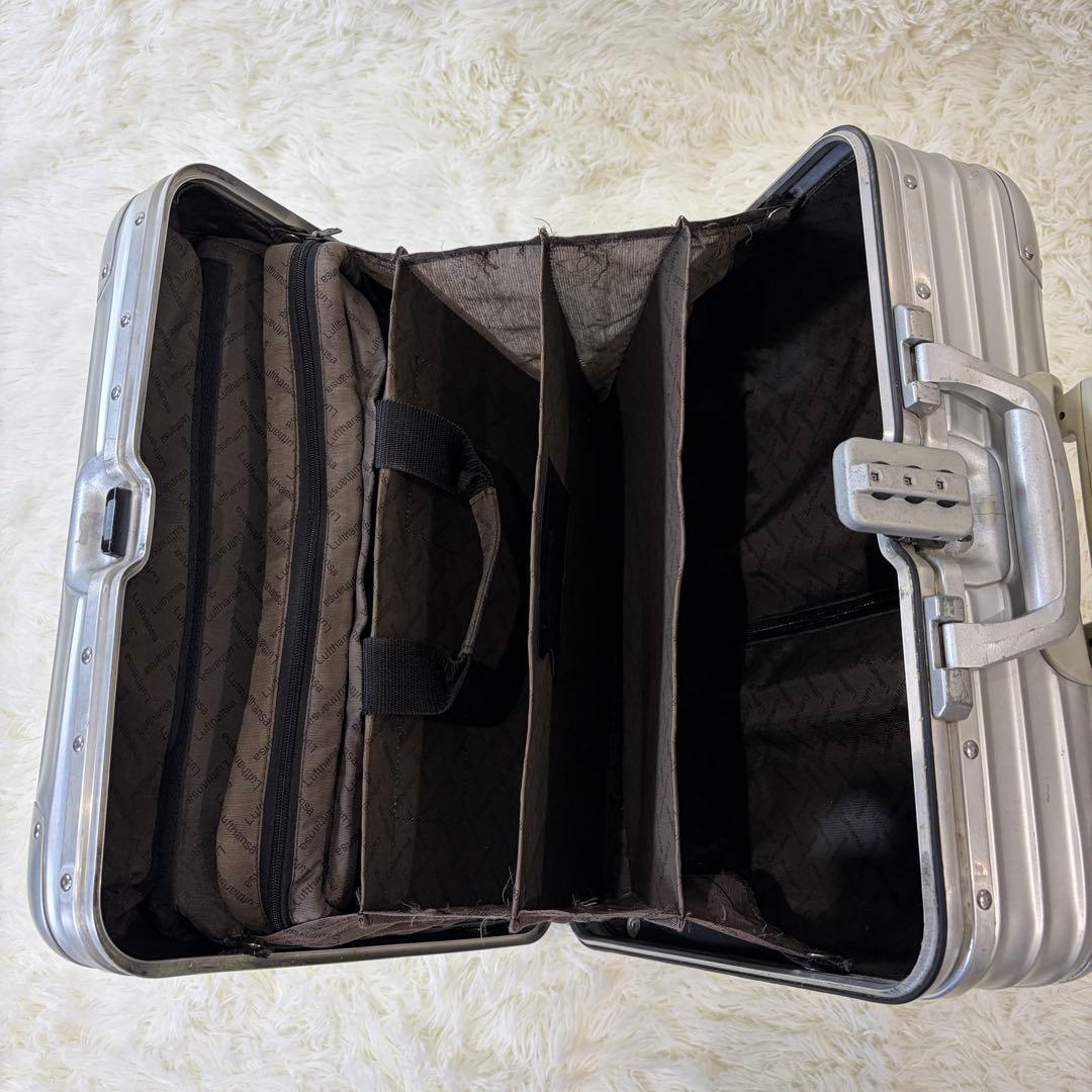 RIMOWA ルフトハンザ 28L 2輪 機内持込可 ビジネストロリー アルミ