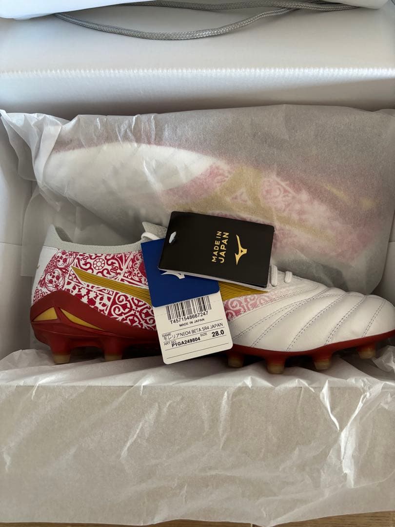 [レア]セルヒオラモス　ミズノ　モレリアネオ4 β SR4 28.0cm