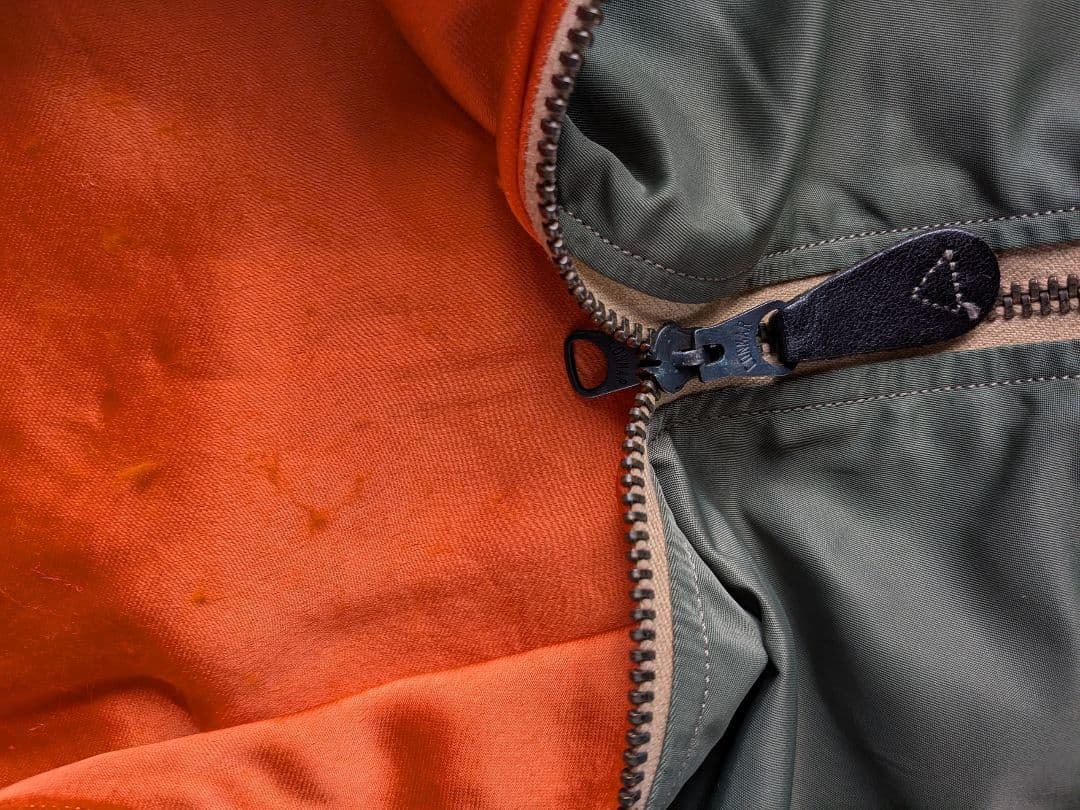 r*u様 バズリクソンズ　MA-1フライトジャケット 希少XLサイズ オリーブグ