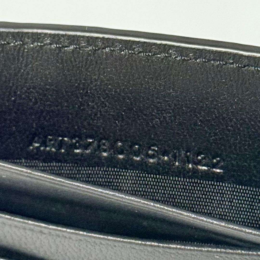 ⭐️未使用品⭐️ サンローラン　マネークリップ　クロコ型押し　シルバー金具