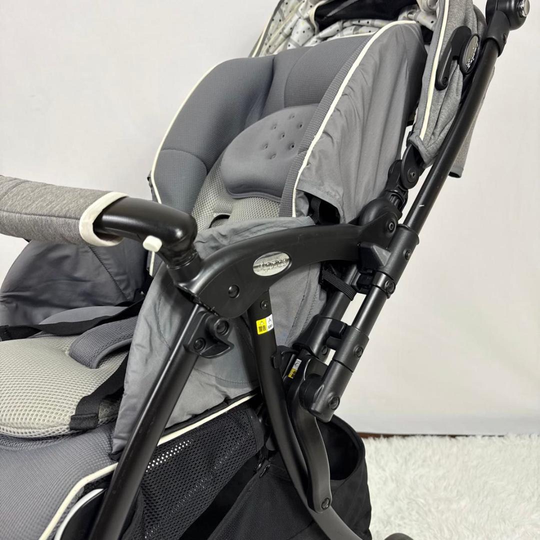 【美品】Aprica アップリカ ラクーナビッテ クッション グレー 98-11