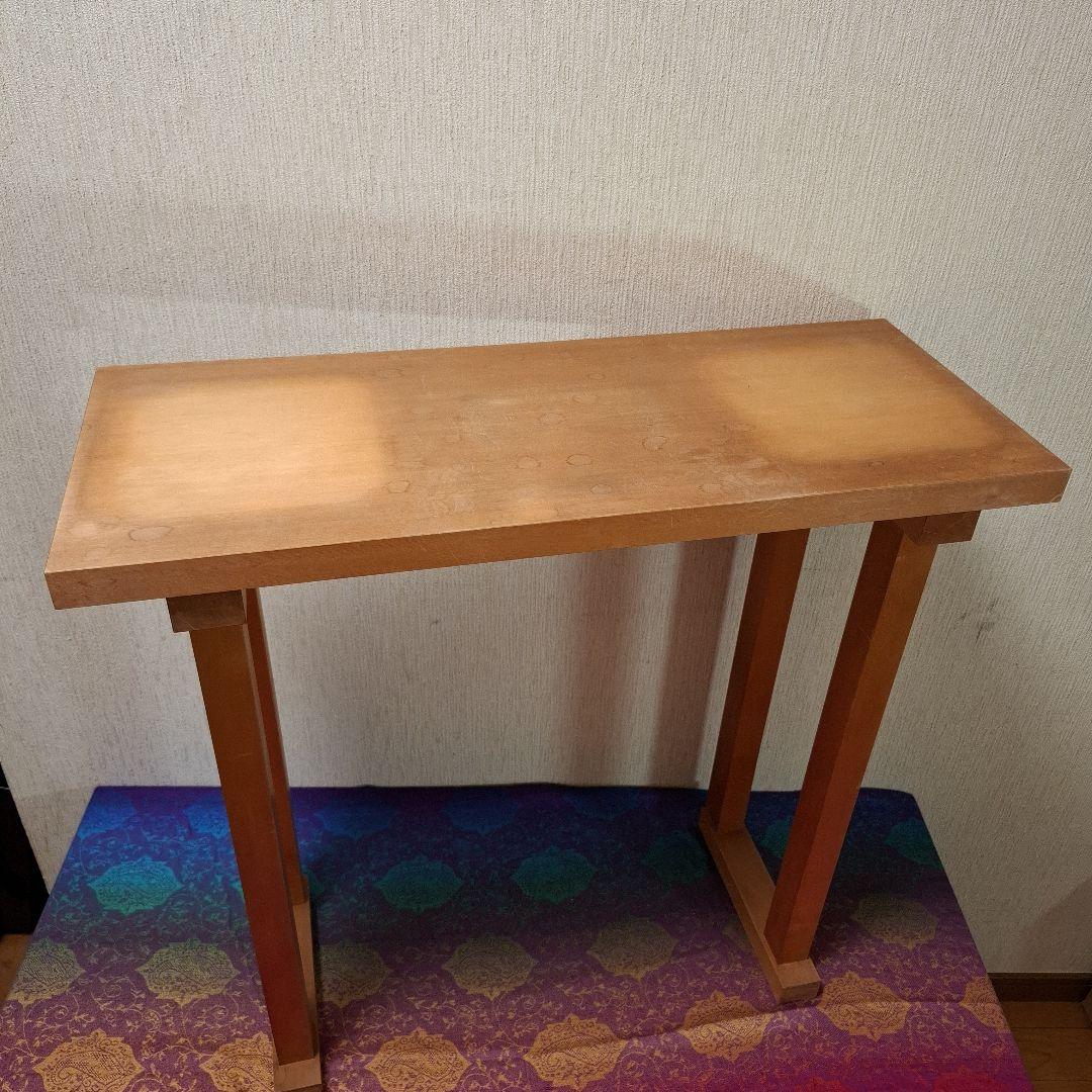 木製　コンソール　テーブル　サイドテーブル　飾り台