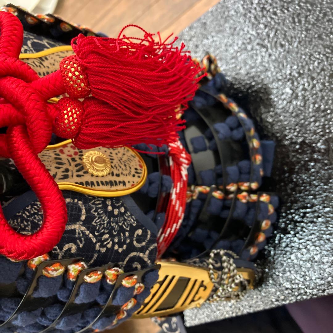 昭和レトロ 甲冑師 景光 伊達政宗公 本仕立 御飾鎧 五月人形 置物 オブジェ