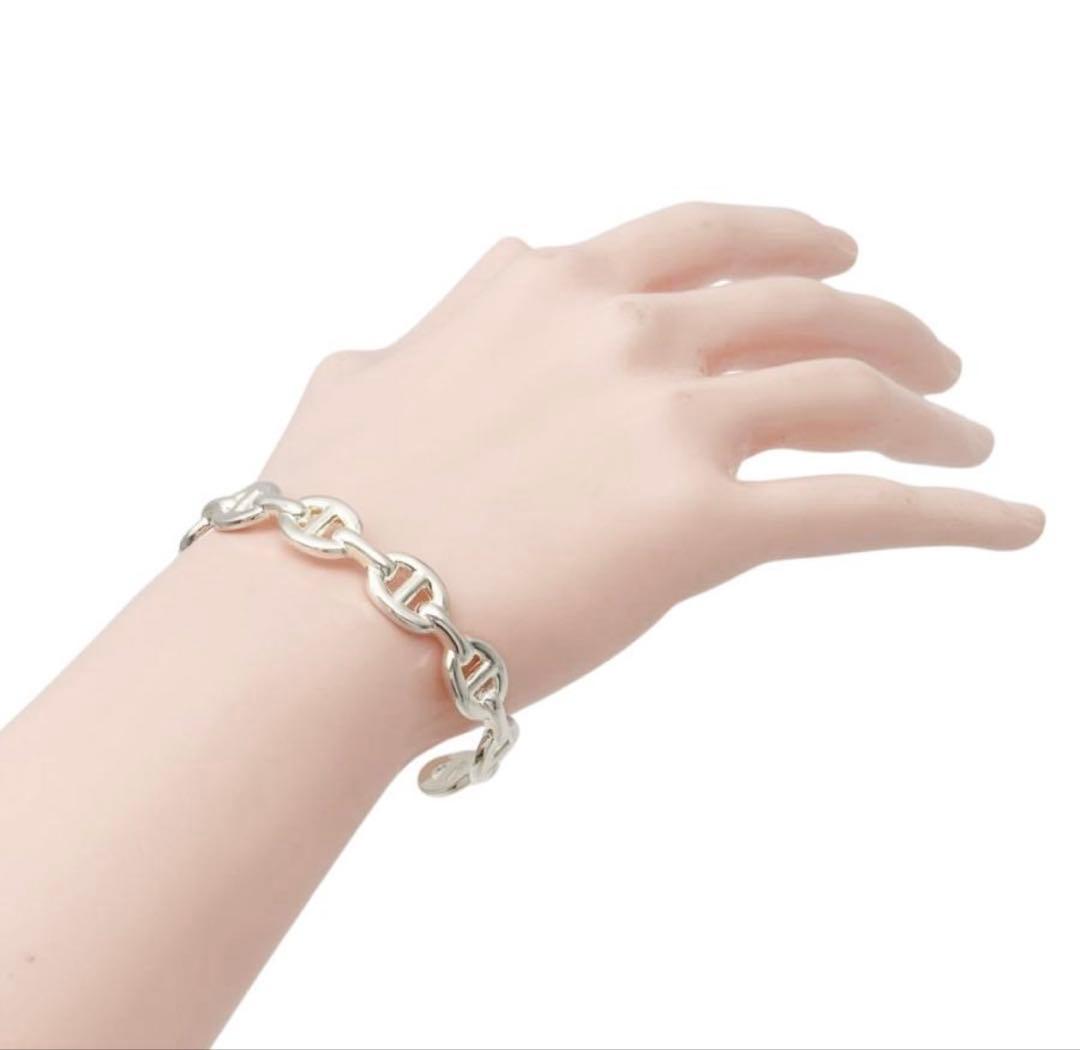 【新品】HERMES ブレスレット SHサイズ シェーヌダンクル アンシェネMM