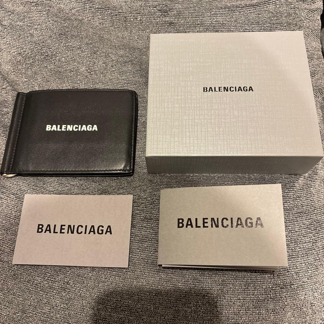 美品　BALENCIAGA バレンシアガ　マネークリップ