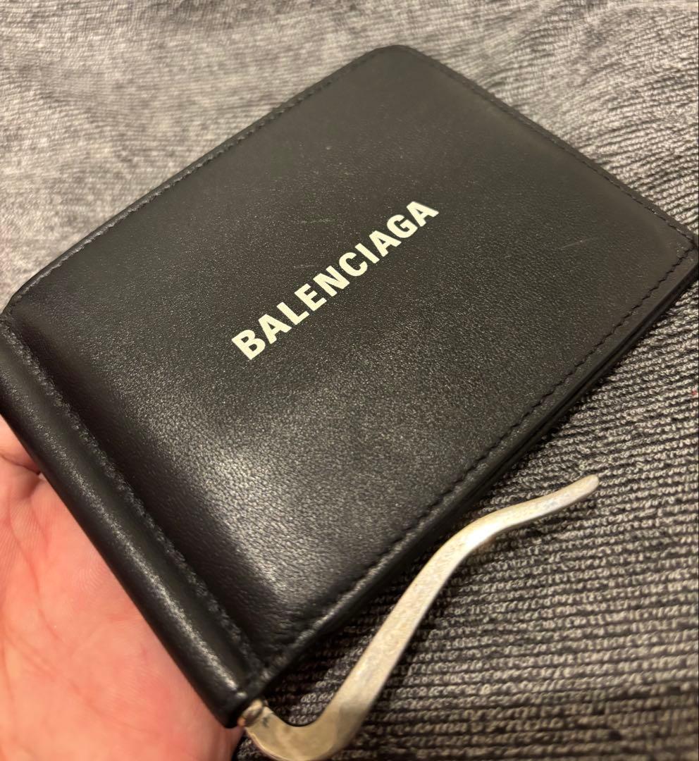 美品　BALENCIAGA バレンシアガ　マネークリップ
