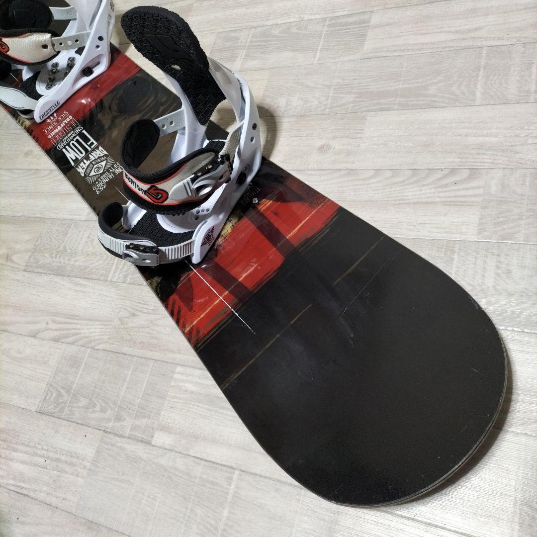 FLOW フロー　BURTON スノーボード板　　ダブルキャンバー