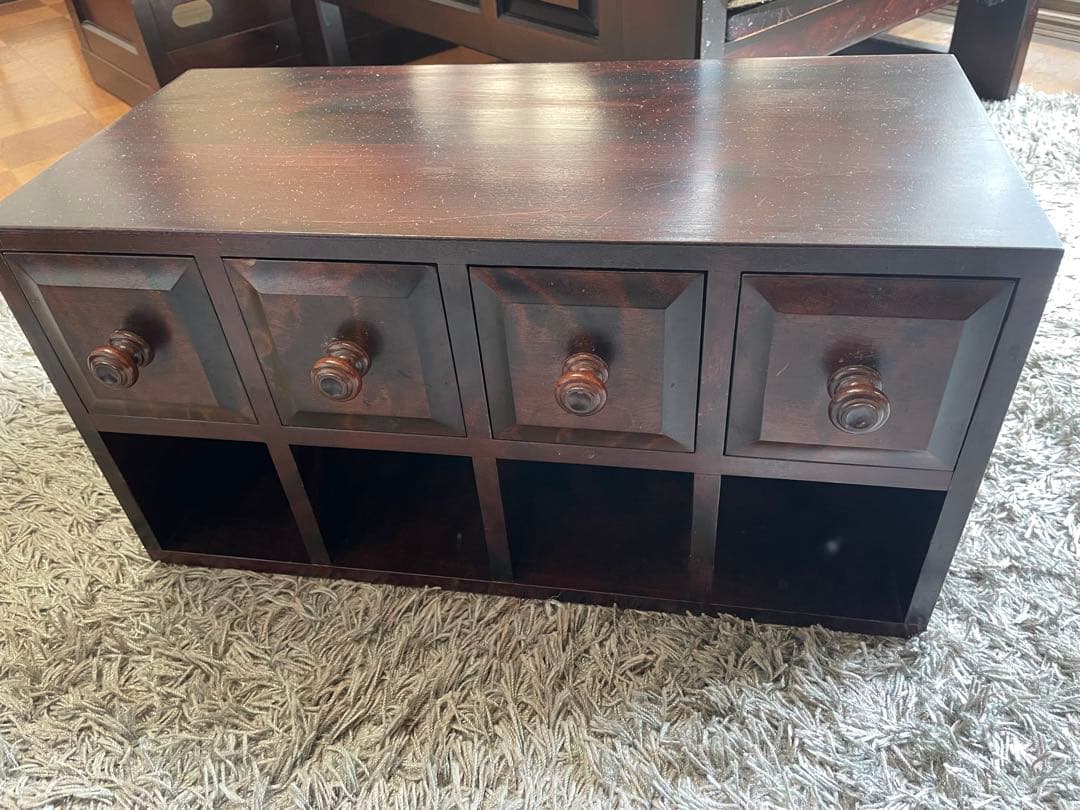 北海道民芸家具　小物入れ　HOKUMIN 飛騨産業