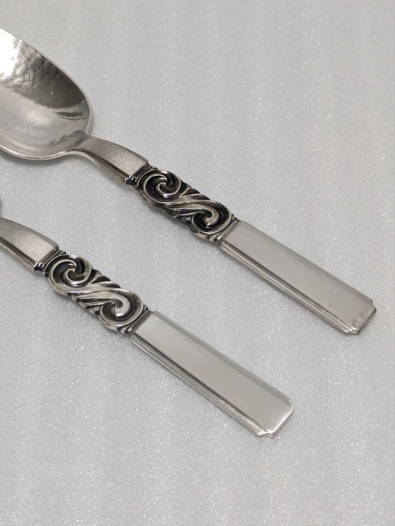 ジョージジェンセン スクロール カトラリーセット 約239g