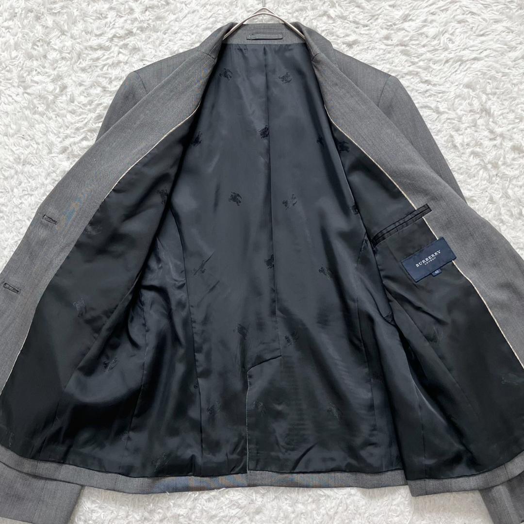 美品✨バーバリーロンドン セットアップ パンツ 大きいサイズ 42 シルク混