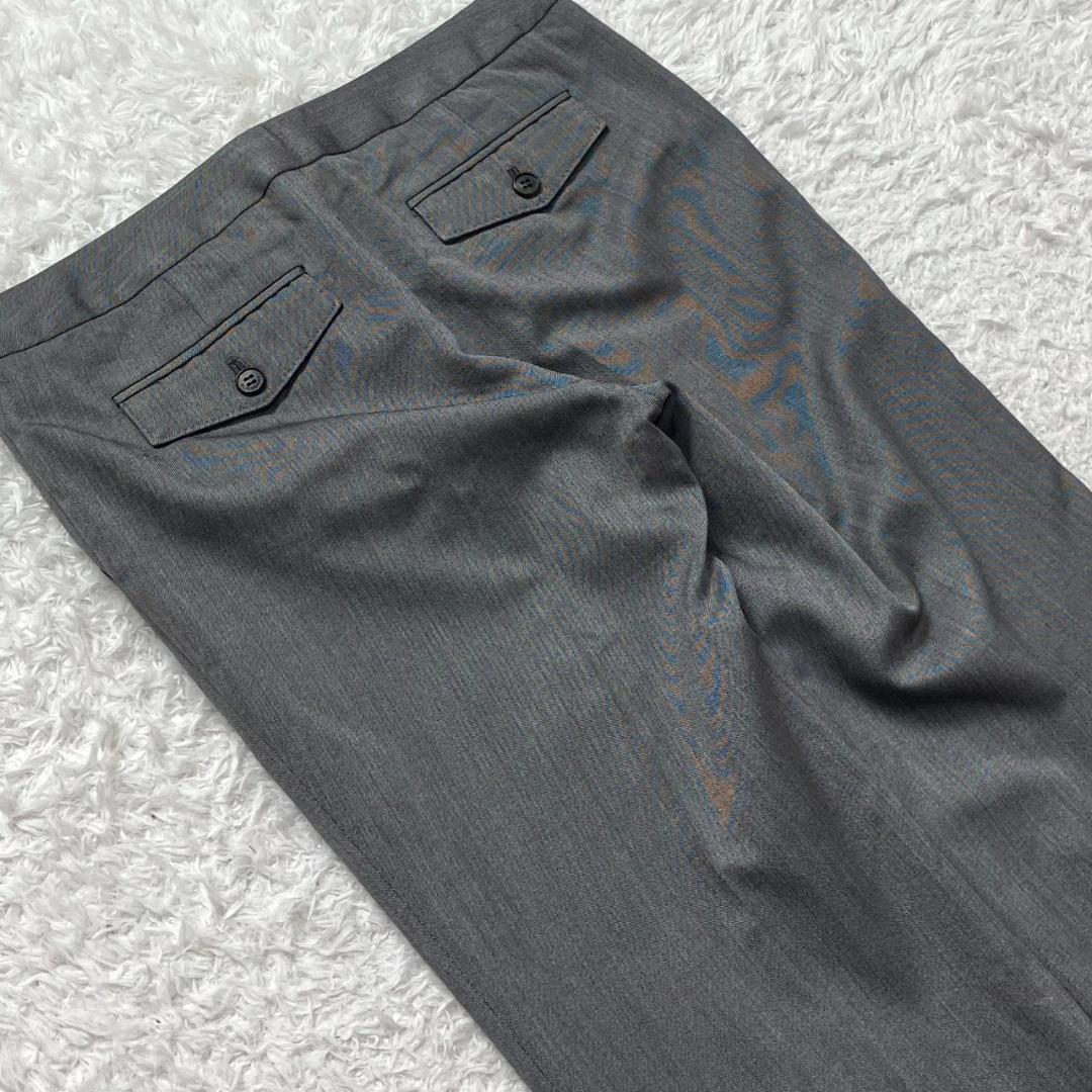 美品✨バーバリーロンドン セットアップ パンツ 大きいサイズ 42 シルク混