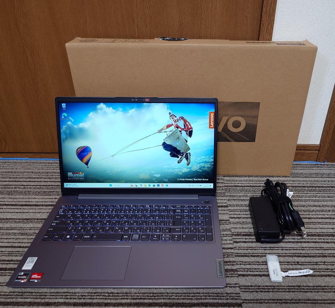ノートPC Lenovo IdeaPad3 Ryzen7 16GB 512GB