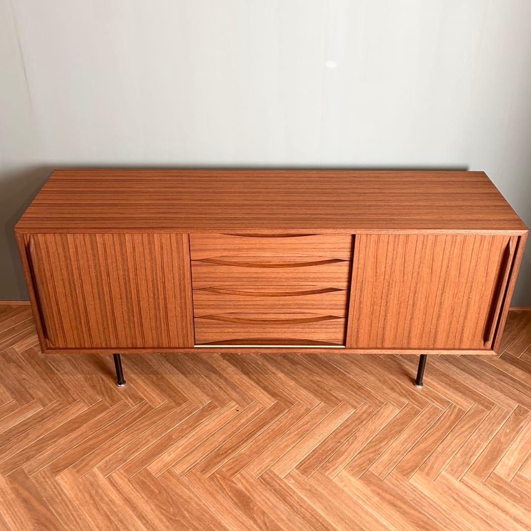 じ*☆様 チーク サイドボード チェスト 北欧 ミッドセンチュリー ビンテージ