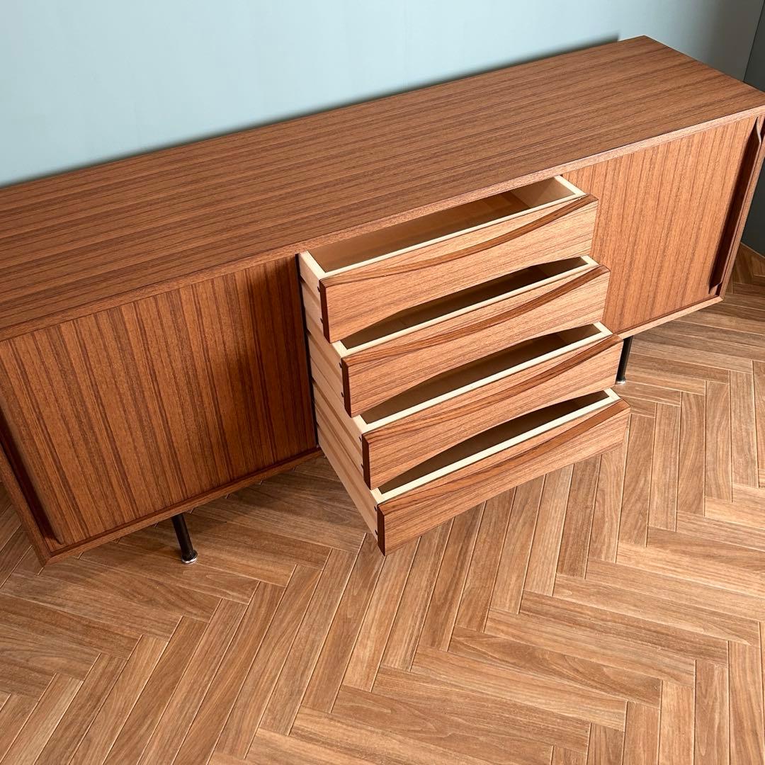 じ*☆様 チーク サイドボード チェスト 北欧 ミッドセンチュリー ビンテージ