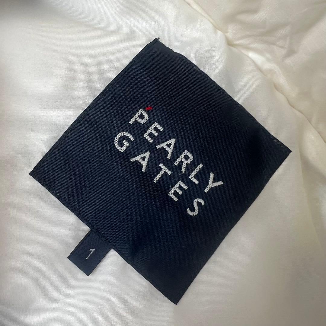 PEARLY GATES パーリーゲイツ　ダウンベスト　ニコちゃん　スマイル　M