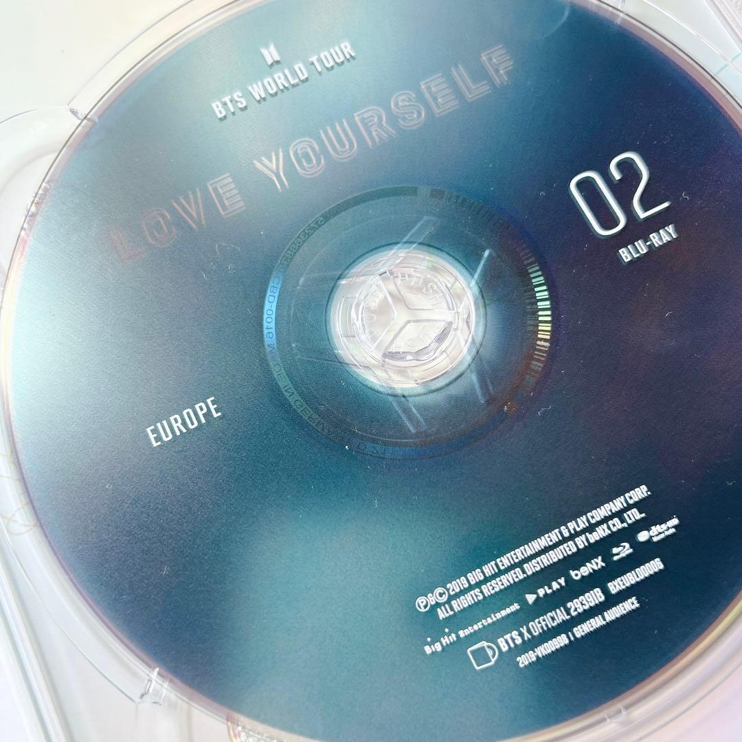 BTS LoveYourself Europe Blu-ray ジミン★匿名配送