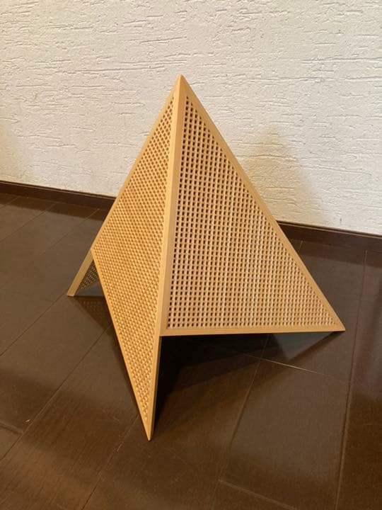 【美品】照明　床置き型　木のあかり　（値引き対応可）